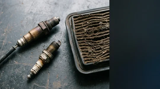 Automotive diagnostic tools and engine components affecting fuel efficiency